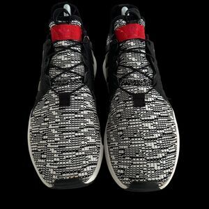 Adidas Originals X PLR Running Jogging Run Shoes Men Size 7 ART CP9797 Black/Red